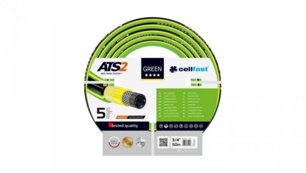 WĄŻ OGRODOWY GREEN ATS 3/4 50MB