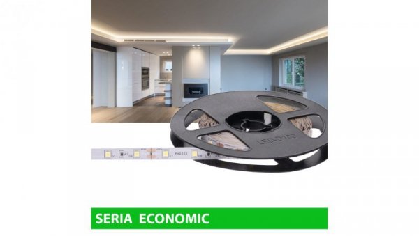 Taśma 12V 5m 300 led 24W biała neutralna smd2835
