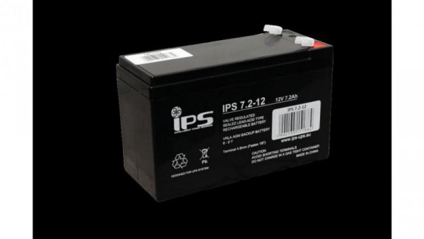 IPS 7.2-12 Akumulator AGM 12V 7,2Ah do UPS
