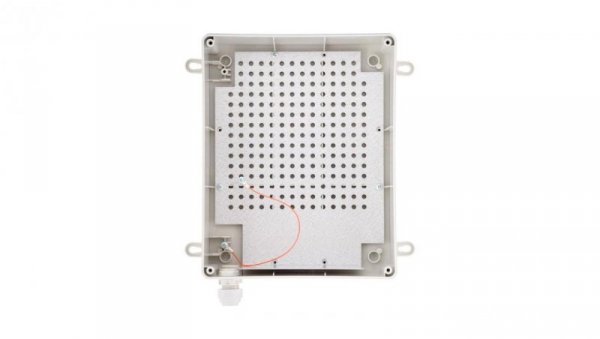 Obudowa wewnętrzna, IP20, 450x400x140mm, zamykana na śrubę, miejsce na 2 akumulatory 18Ah oraz rejestartor NVR
