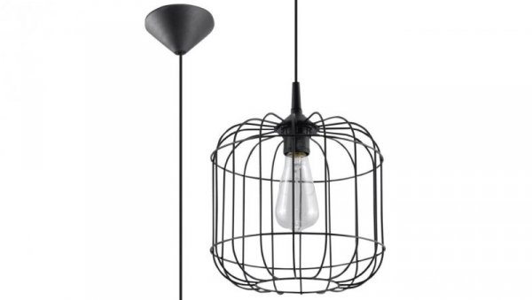 Lampa wisząca CELTA czarna