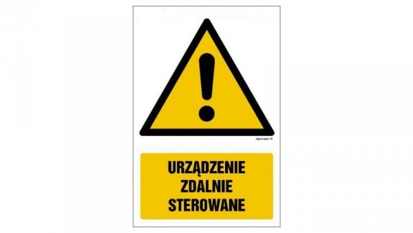 ZNAK - GF040 Urządzenie zdalnie sterowane 50 x 75 cm KN - Folia podłogowa