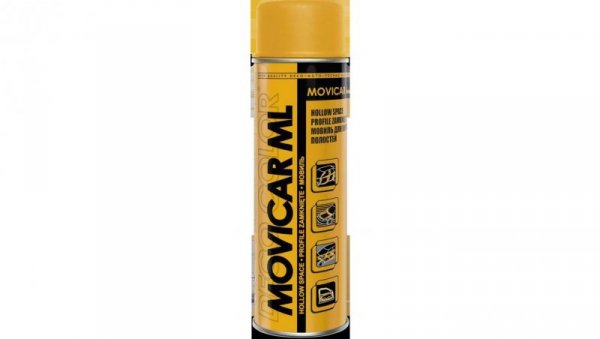 Spray wosk do konserwacji profili zamkniętych 500ml Movicar ML