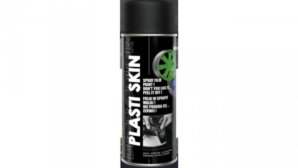 Folia guma ochronna czarna w sprayu 400ml PLASTI SKIN