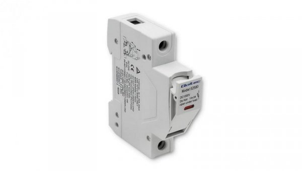 Qoltec Podstawa bezpiecznikowa z diodą + bezpiecznik DC 1P1000V 15A 10x38 solar