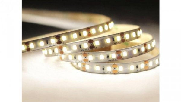 HQS-9.6W-120LED-NW-12V-5M Profesjonalna taśma LED 9.6W/m, 12V, 120LED 2835 biała neutralna, 4000K, IP33