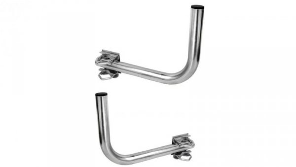 Uchwyt antenowy balkonowy boczny z cybantami 60 cm