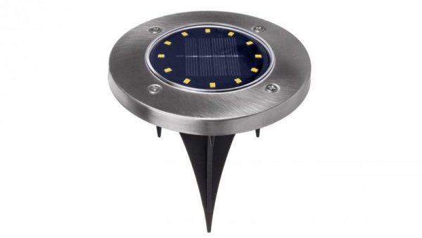 Solarna lampa najazdowa ogrodowa LED Maclean IP44, 12 LED SMD, 4000K, Ni-MH 600 mAh, 0,7W, MCE318