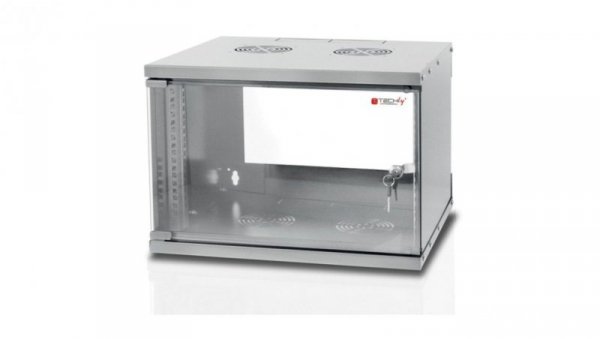 Szafa wisząca Rack 19 cali 9U 500x320 szara eco I-CASE EL-1009G32