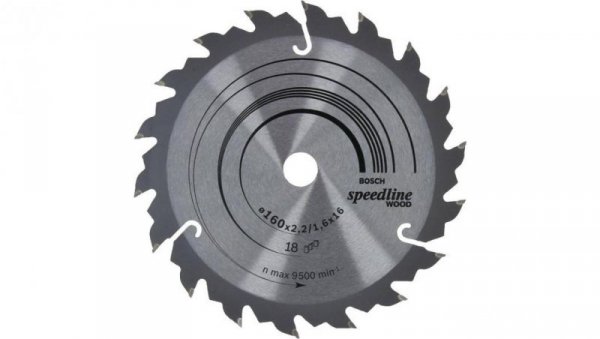 PIŁA TARCZOWA H SPEEDLINE 160*2,4*16Z*18
