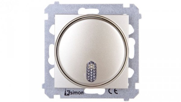 Simon 54 Dzwonek elektroniczny 230V złoty mat DDS1.01/44