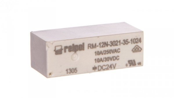 Przekaźniki miniaturowy 1P 10A 24V DC PCB RM12N-3021-35-1024 2614939