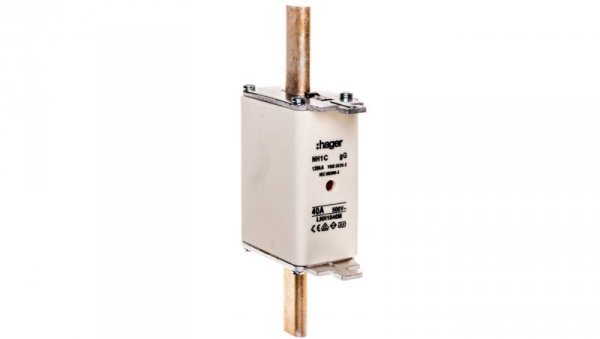 Wkładka bezpiecznikowa NH1C 40A 500V gG LNH1040M