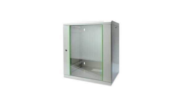 Szafa krosowa SoHo wisząca jednosekcyjna 19 cali 12U 600x450 szara DN-19 12-U-EC