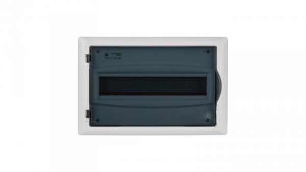 Rozdzielnica modułowa 1x12 p/t ECONOMIC BOX RP 1/12 drzwi transparentne (N+PE) IP40 2513-01