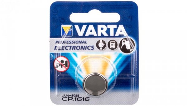Bateria litowa CR1616 55mAh 3V ELECTRONICS
