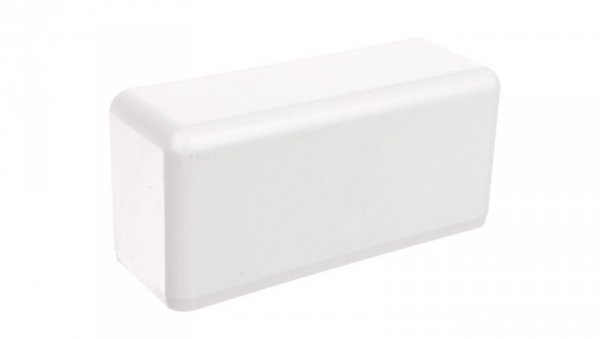 Pokrywa końcowa EKD 120x40mm biała 8581