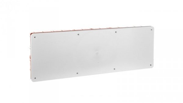 Puszka podtynkowa z pokrywą seria 350 480x160x70 czerwony-biały EC350C9