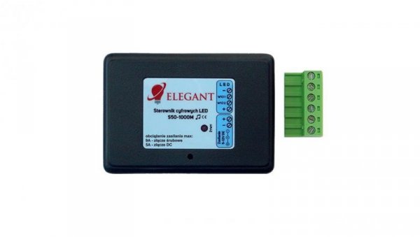Kontroler RGB IC ELEGANT S50-1000M 12VDC IC DIGITAL ws2811/ws2812 do 1000 pikseli sterownik muzyczny
