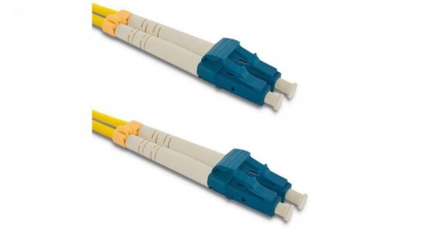 Qoltec Patchcord światłowodowy LC/UPC - LC/UPC Singlemode 9/125 G652D Duplex 3m