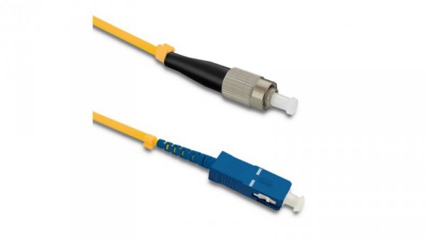Qoltec Patchcord światłowodowy FC/UPC - SC/UPC Singlemode 9/125 G652D Simplex 20m