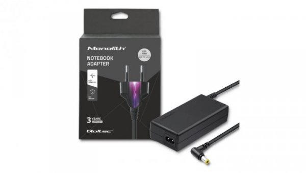 Qoltec Zasilacz do laptopa Acer 90W 19V 4.74A 5.5*1.7 +kabel zasilający