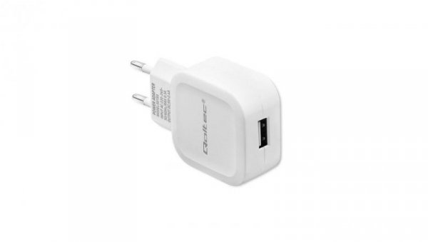 Qoltec Ładowarka sieciowa 12W 5V 2.4A USB