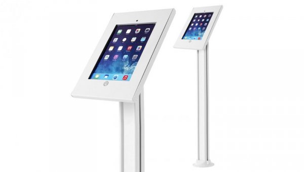 Stojak uchwyt reklamowy do tabletu podłogowy z blokadą Maclean MC-678 iPad 2/3/4/Air/Air2 MC-678
