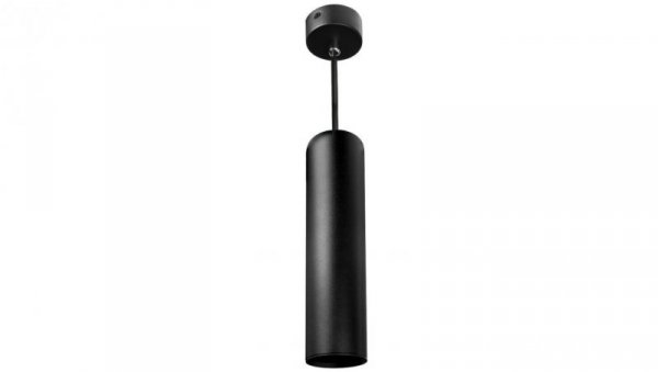 Lampa wisząca SANDRA 1xgu10 czarna 60x300 zwis oprawa