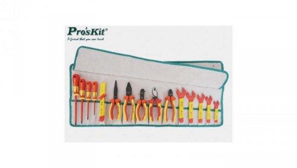 Zestaw narzędzi elektryka 1kV Pros Kit PK-2813M 10318