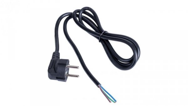 Kabel zasilający bez zakończenia Akyga AK-OT-01A CCA CEE 7/7 1.5 m