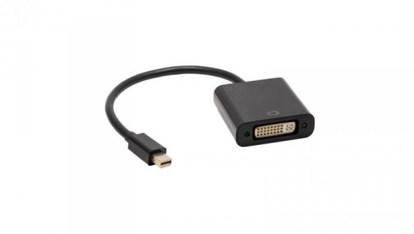 Konwerter adapter z kablem Akyga AK-AD-37 mini DisplayPort (m) / DVI 24+5 pin (f) 15cm
