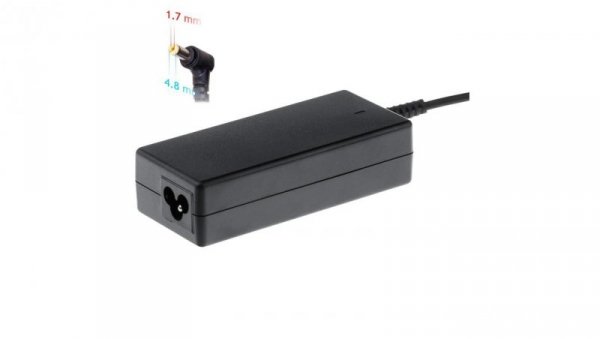 Zasilacz do notebooka Akyga AK-ND-09 18.5V / 3.54A 65W 4.8 x 1.7 mm HP 1.2m