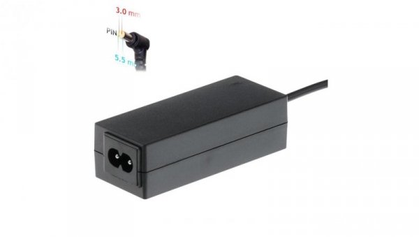 Zasilacz do notebooka Akyga AK-ND-48 19V / 2.1A 40W 5.5 x 3.0 mm SAMSUNG 1.2m
