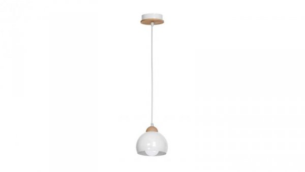 Lampa wisząca DAMA WHITE 1xE27