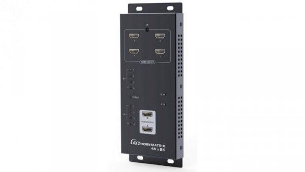 Przełącznik matrycowy HDMI switch Matrix 4 wejścia x 2 wyjścia HDMI 4Kx2K LKV342pro