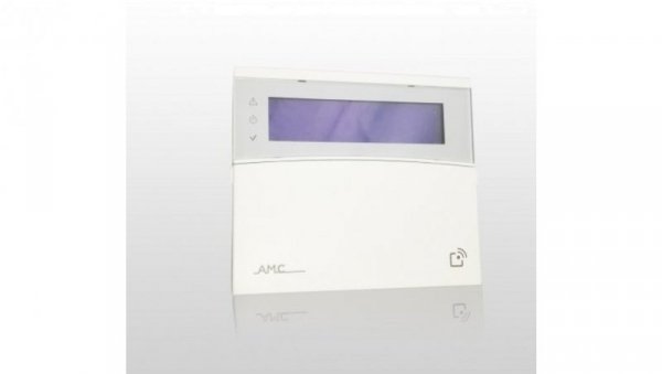 Klawiatura bezprzewodowa z czytnikiem kart K-LCD W800