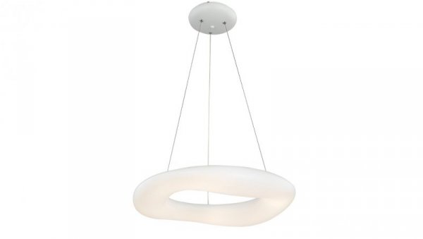 Lampa Wisząca LED VT-7750 82W 7300lm Zmienna barwa światła Ściemnianie Okrągła Biała 3960