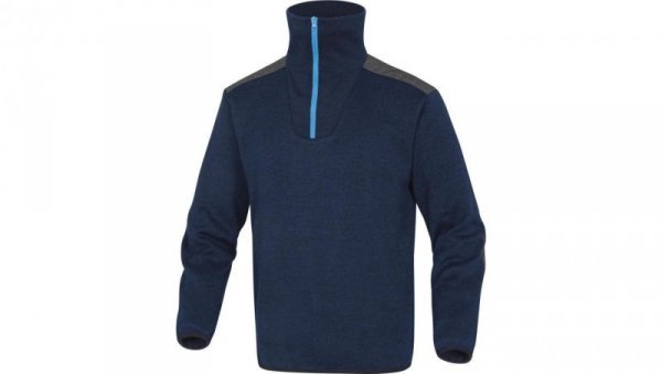 Bluza polarowa imitacja swetra kolor granatowy rozmiar 3XL MARMOBM3X