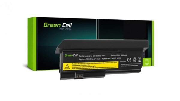 Bateria Green Cell 42T4650 do Lenovo ThinkPad X200 X201 X200s X201i