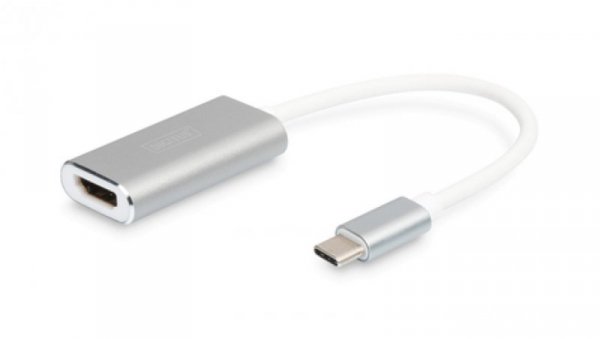Adapter graficzny HDMI 4K 30Hz UHD na USB 3.0-C z audio aluminiowy DA-70836