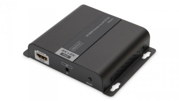 Przedłużacz/Extender HDMI IP/Cat.5/6/7 120m 4K 30Hz UHD PoE HDCP 1.4 IR audio (odbiornik) DS-55125