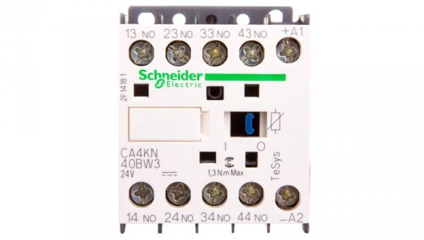 Stycznik pomocniczy 6A 4Z 0R 24V DC CA4KN40BW3