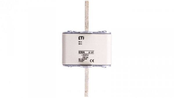 Wkładka bezpiecznikowa NH4 630A gG 500V 004116101