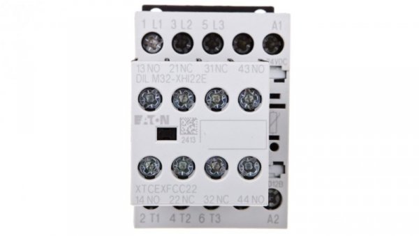 Stycznik mocy 12A 3P 24V DC 2Z 2R DILM12-22(24VDC) 106369
