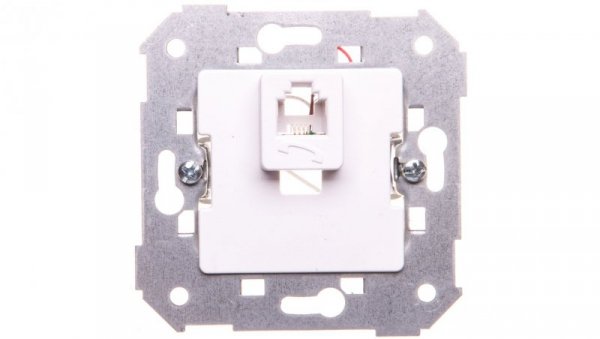 Simon 82 Gniazdo telefoniczne pojedyncze RJ11 białe 75480-30