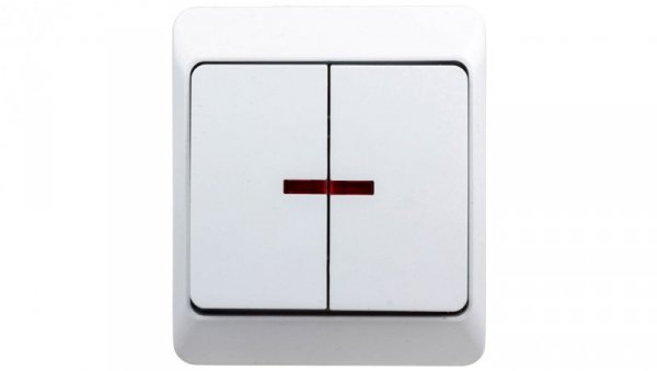 Hermes Łącznik świecznikowy biały IP44 ŁNT-5+n 0342-02