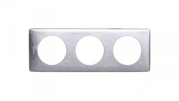 CELIANE Ramka potrójna uniwersalna aluminium anodowane 068923