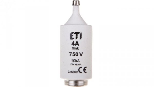 Wkładka bezpiecznikowa 4A DIII gF 750V 02313602
