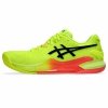 Buty męskie do tenisa Asics Gel-Resolution 9 Clay Paris Żółty